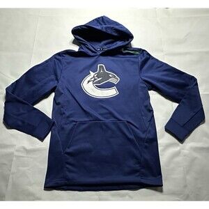Vancouver Canucks Fanatics PRO NWT Hooded Sweatshirt Sz M  NHL